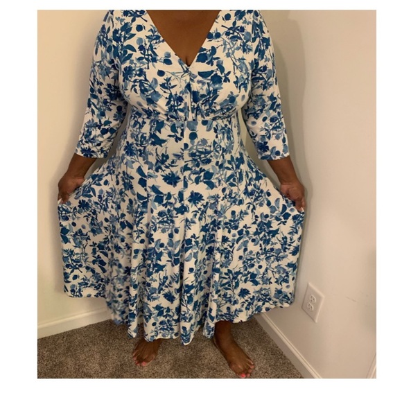 Haani Dresses & Skirts - Blue floral dress